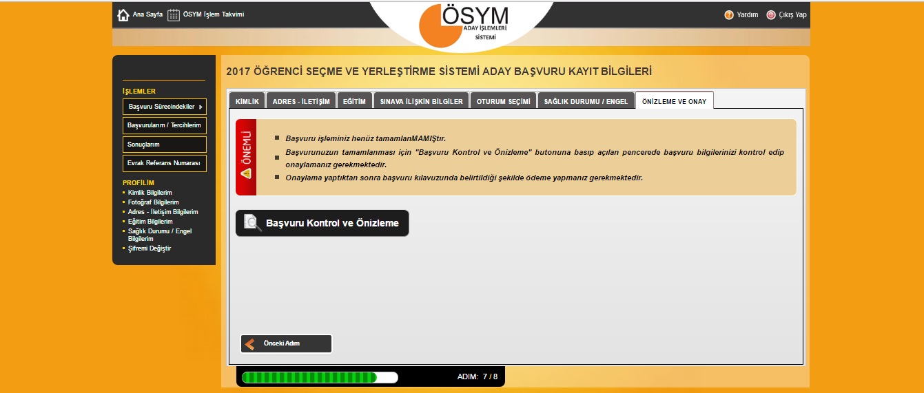 2018 Ygs Basvurusu Nasil Yapilir Resimlerle Anlatim Universitego Universitego