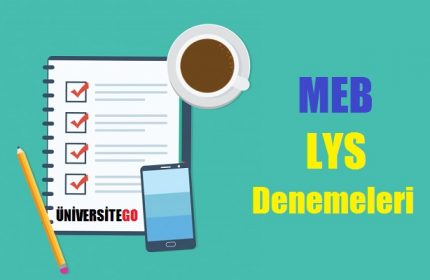 MEB : LYS Deneme Sınavı Yayınladı
