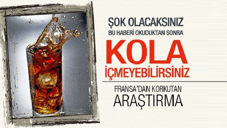 Kola Kanser Yapıyor ve Alkol içeriyor