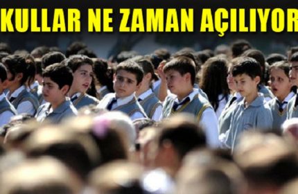 MEB’ten Takvim Açıklaması! Okullar Ne Zaman Açılacak?