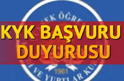 2017 KYK burs başvuru işlemleri ne zaman başlayacak?