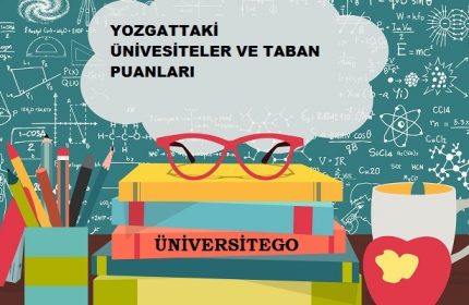 Yozgat’daki Üniversiteler ve Taban Puanları