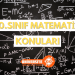 10. Sınıf Matematik Konuları
