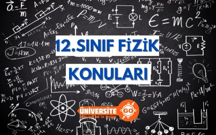 12. Sınıf Fizik Konuları