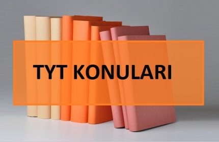 TYT Konuları ve Soru Dağılımları 2018