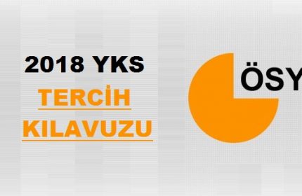 2018 YKS Tercih Kılavuzu ÖSYM İndir