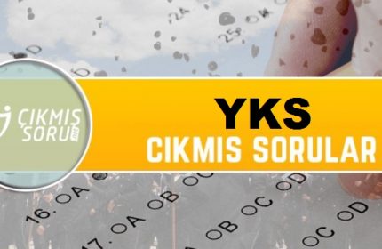 ÖSYM Çıkmış Sorular ve Cevapları TYT-AYT-YDT-YKS-YGS-LYS 2021-2010