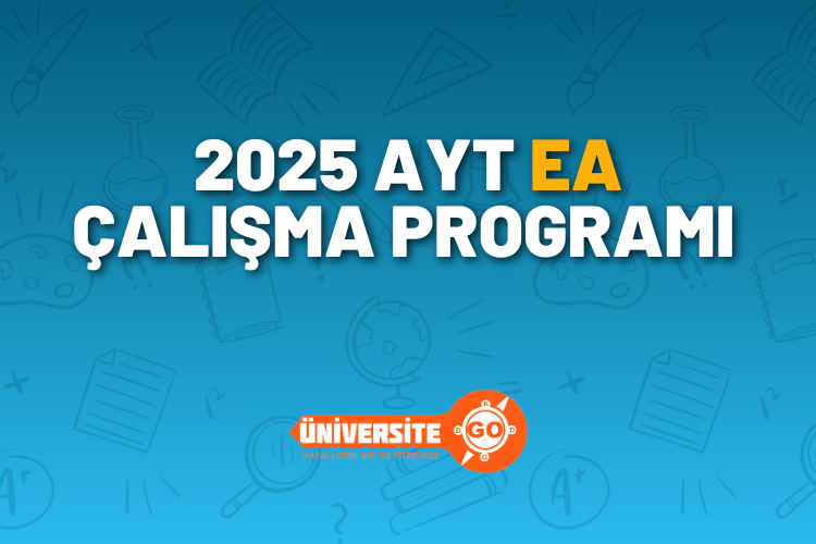 2025 AYT Sayısal Çalışma Programı
