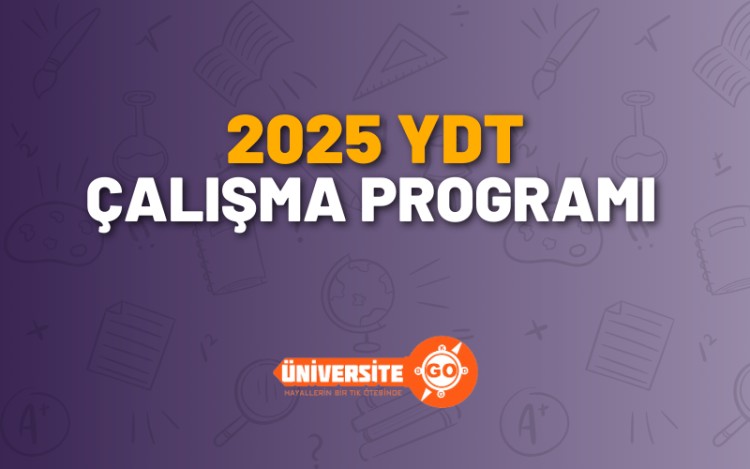 2025 YDT Yabancı Dil Çalışma Programı
