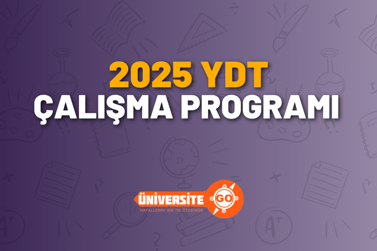 2025 YDT Yabancı Dil Çalışma Programı