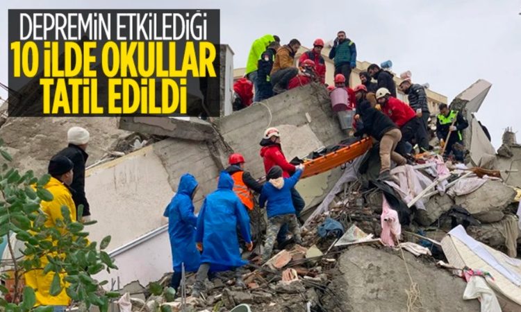 MEB ve YÖK’ten Açıklama: Deprem Nedeniyle Okulları Tatil Edilen İller