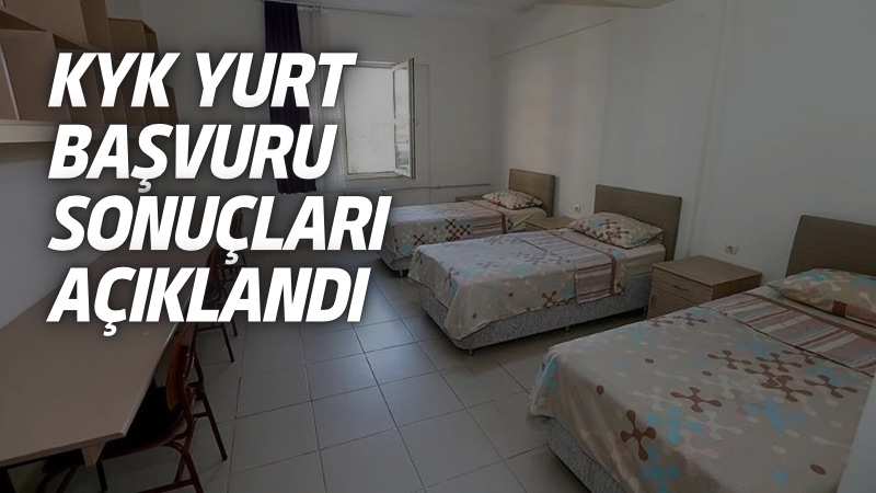 Kyk yurt başvuru sonuçları