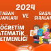 İlköğretim Matematik Öğretmenliği 2024 Taban Puanları ve Başarı Sıralamaları