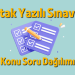 Ortak Yazılı Sınavlar