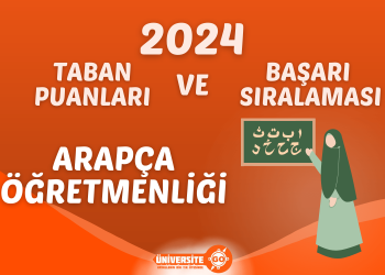 Arapça Öğretmenliği 2024 Taban Puanları ve Başarı Sıralamaları