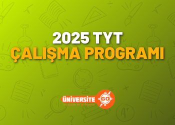 2025 TYT Çalışma Programı (Ücretsiz)