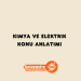 Kimya ve Elektrik Konu Anlatımı