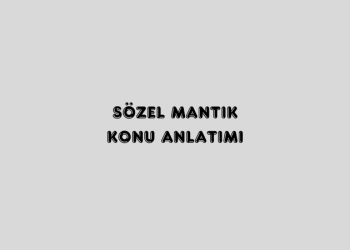 Sözel Mantık Konu Anlatımı