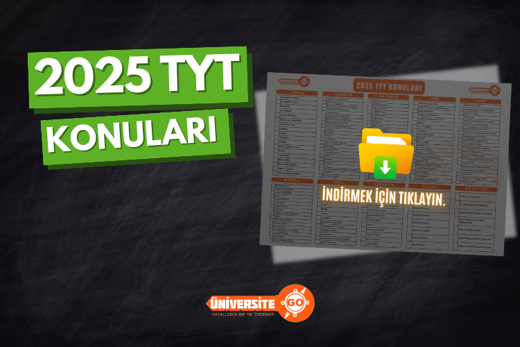 2025 TYT konuları