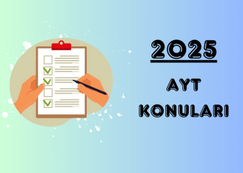 2025 AYT Konuları