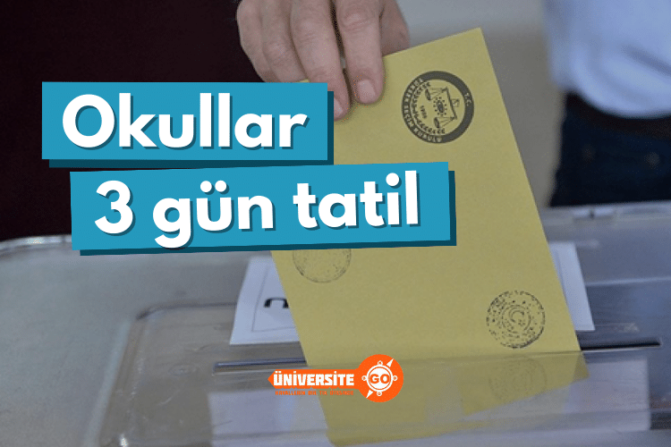 Okullar 3 Gün Tatil