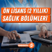 TYT 2 Yıllık Sağlık Bölümleri ve Taban Puanları (Önlisans)
