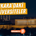 Ankara'daki Üniversiteler