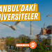 İstanbul'daki Üniversiteler