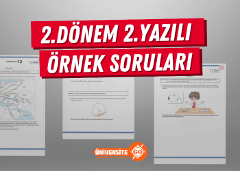 MEB 2. Dönem 2. Yazılı Örnek Soruları