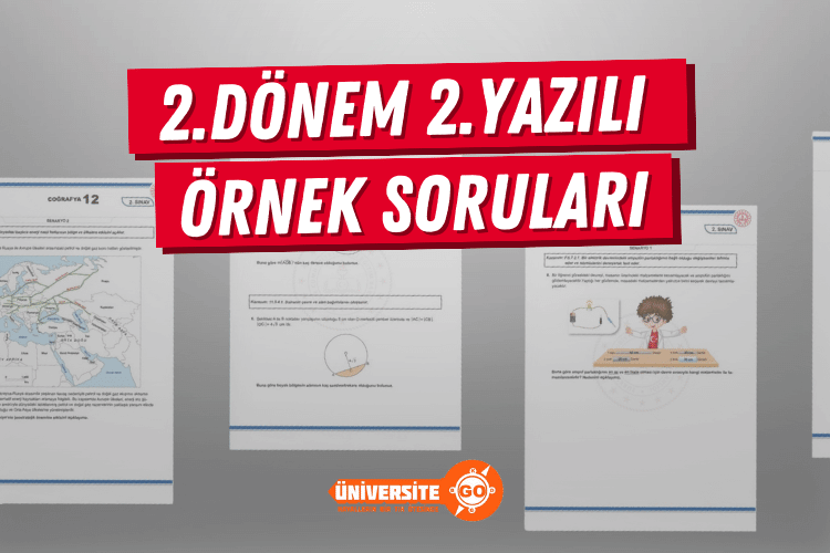 MEB 2. Dönem 2. Yazılı Örnek Soruları