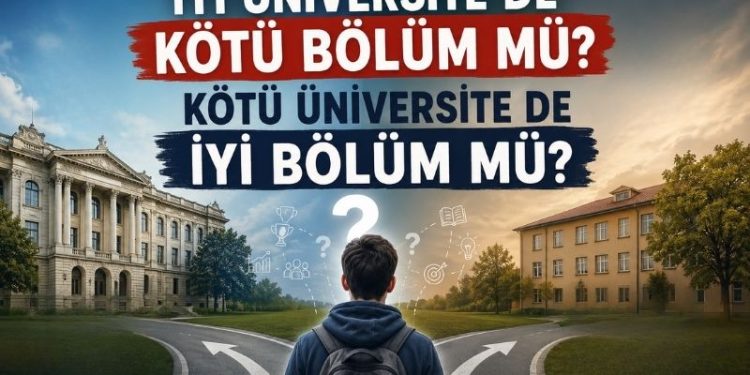 İyi Üniversite de Kötü Bölüm mü? Kötü Üniversite de İyi Bölüm mü?