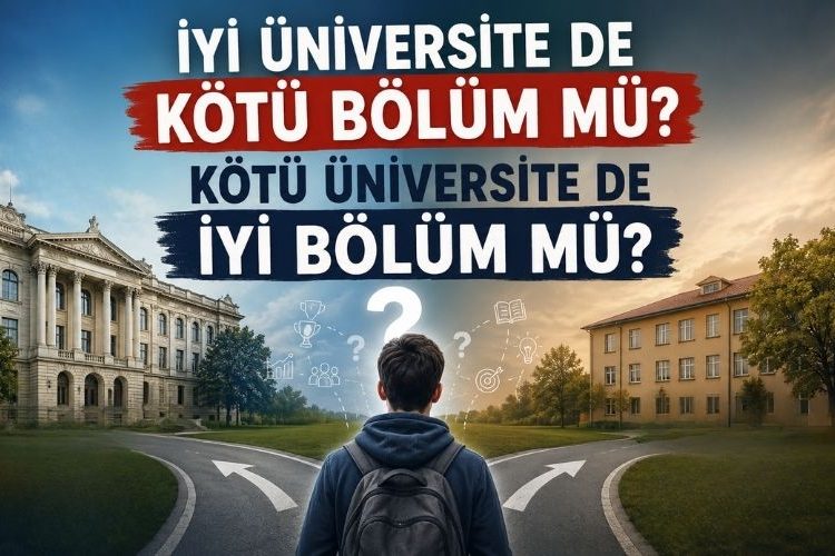 İyi Üniversite de Kötü Bölüm mü? Kötü Üniversite de İyi Bölüm mü?