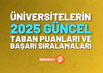 Üniversite Taban Puanları 2025 ve Başarı Sıralamaları