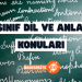 10. Sınıf Dil ve Anlatım Konuları