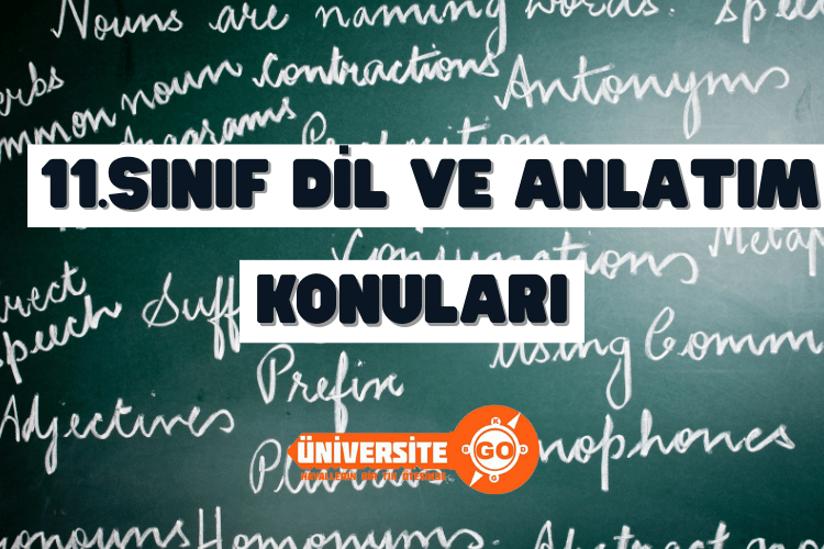 11. Sınıf Dil ve Anlatım Konuları