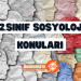 12. Sınıf Sosyoloji Konuları