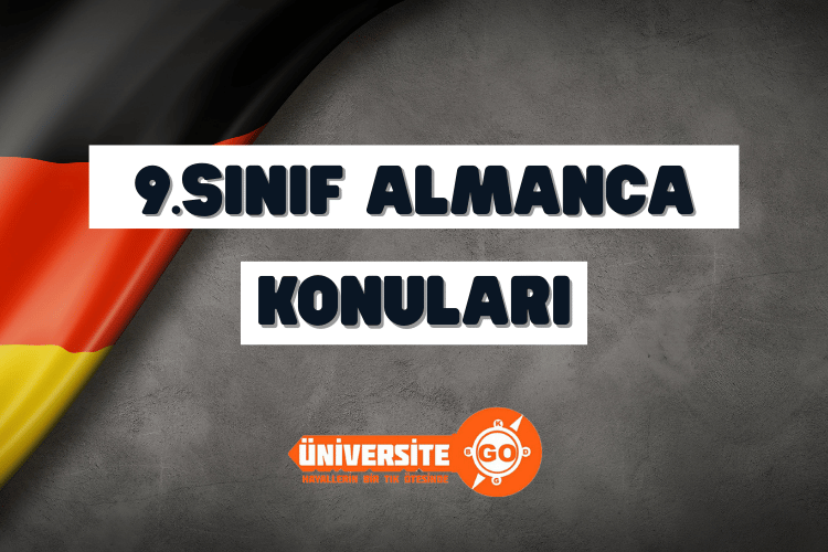 9. Sınıf Almanca Konuları