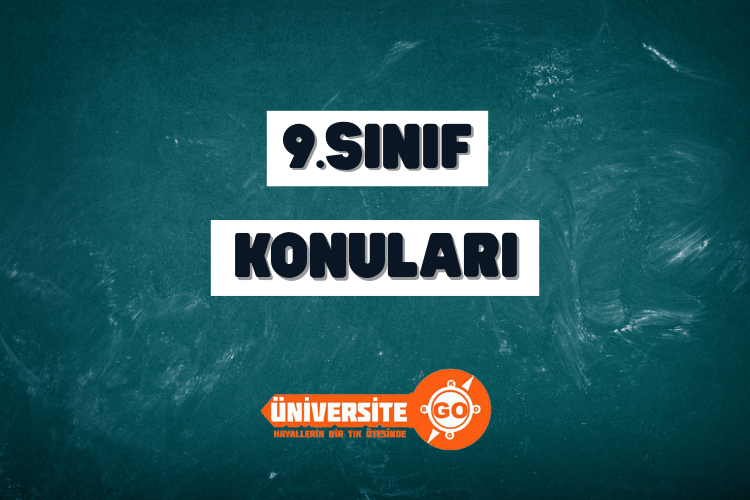 9. Sınıf Konuları ve Müfredatı