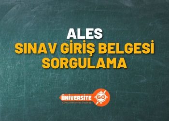 ALES Giriş Belgesi
