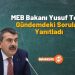 MEB Bakanı Yusuf Tekin