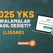 2025 YKS Sıralamalardaki Değişimler Ne Durumda? (Önlisans Bölümleri)