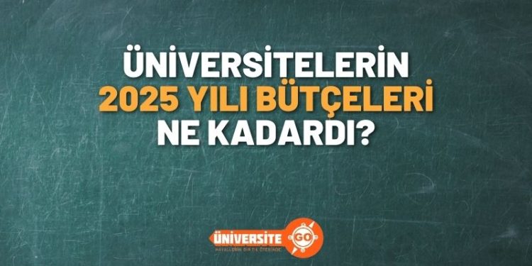 Üniversitelerin 2025 Yılı Bütçeleri