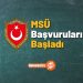 2026 MSÜ Başvuruları Başladı